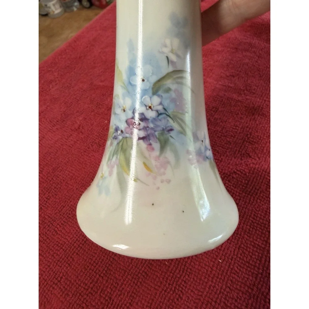Antique MZ Austria Hatpin Holder 6.25